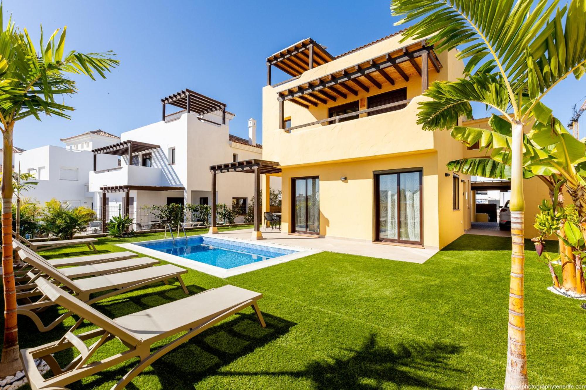Villa With 4 Bedrooms And Private Heated Pool San Miguel de Abona Extérieur photo
